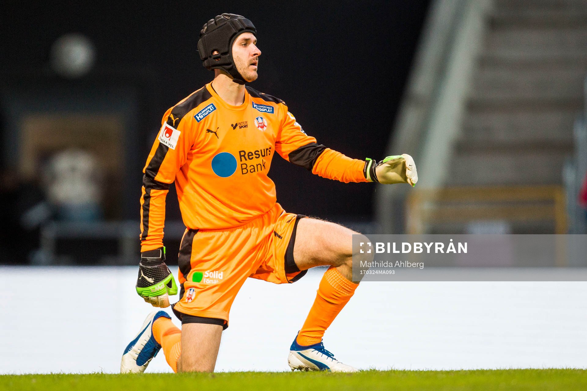 Helsingborgs målvakt Matt Pyzdrowski