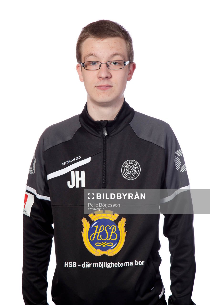 Uppsalas lagledare Jonas Hörlin poserar för ett porträtt den 24 mars 2017 i Uppsala.