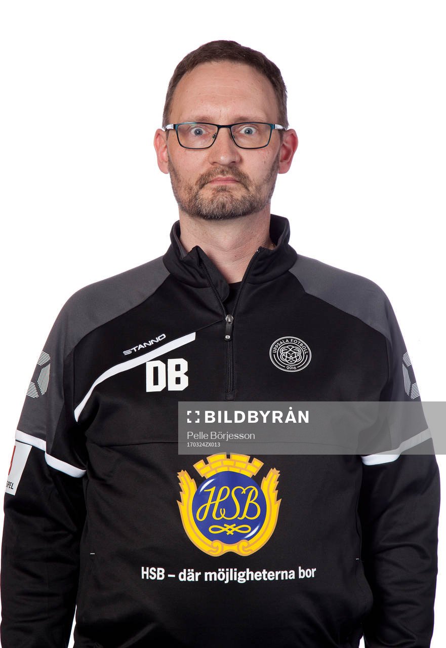 Uppsalas lagledare Daniel Bengtsson