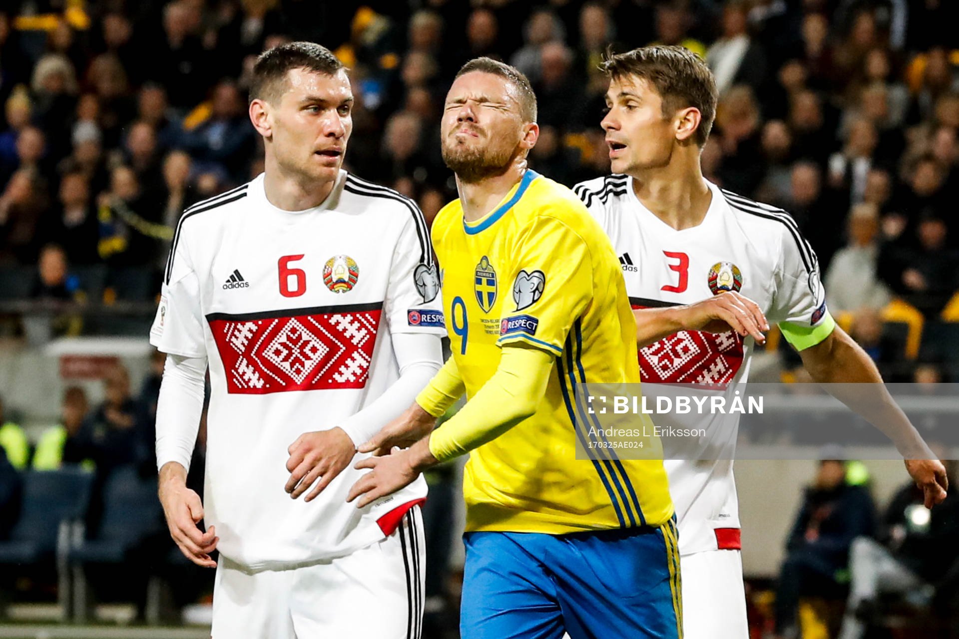 Sveriges Marcus Berg deppar