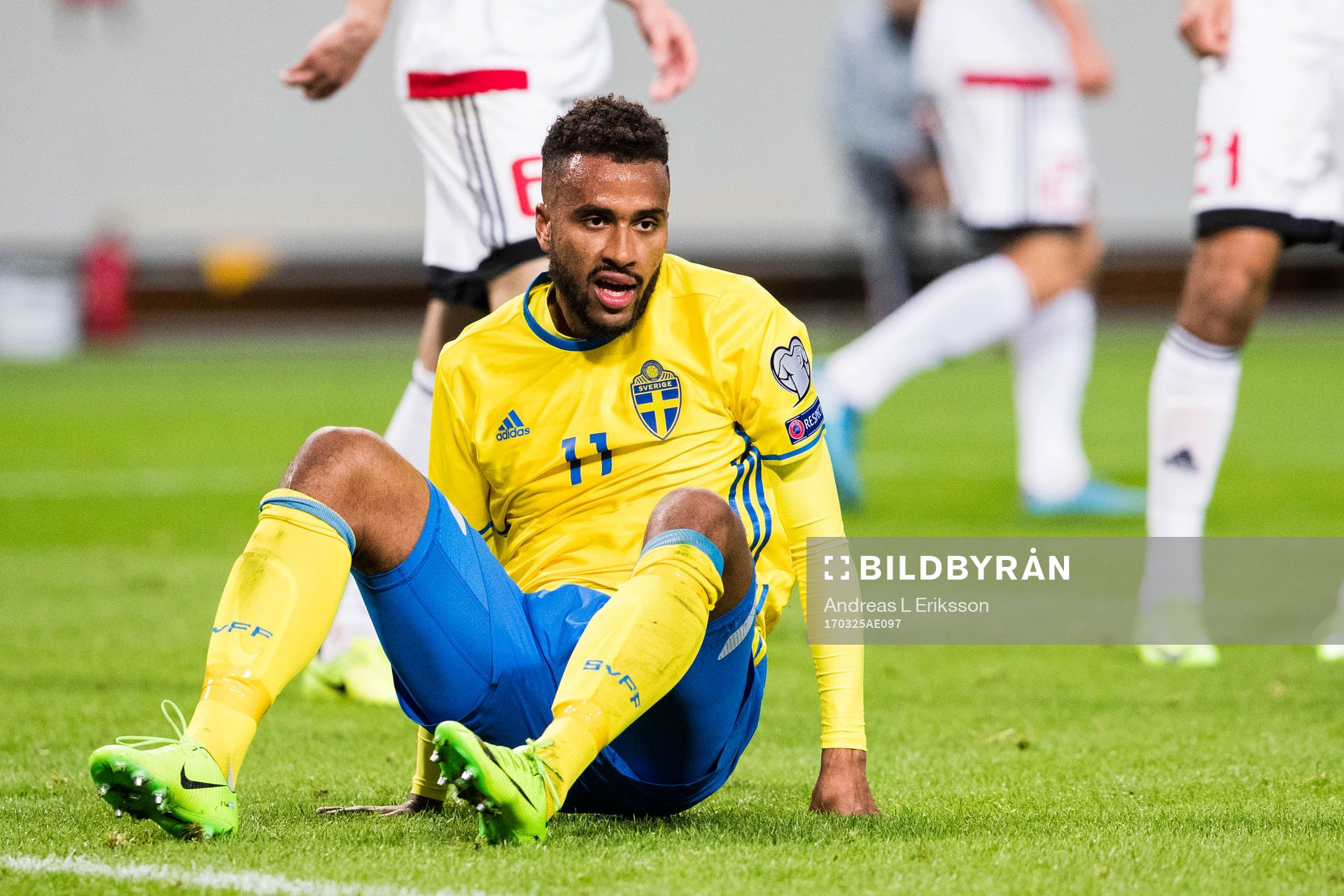 Sveriges Isaac Kiese Thelin