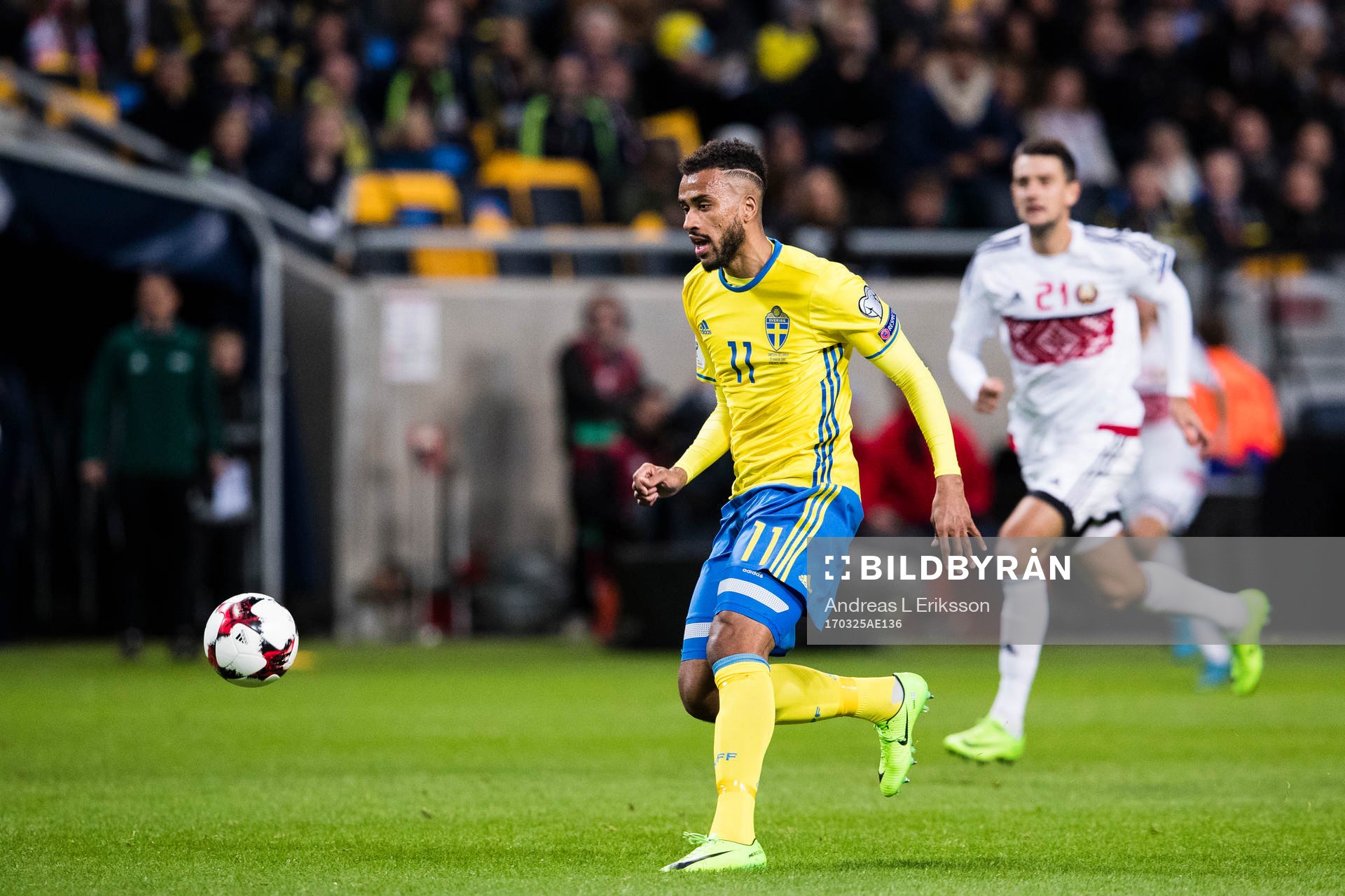 Sveriges Isaac Kiese Thelin