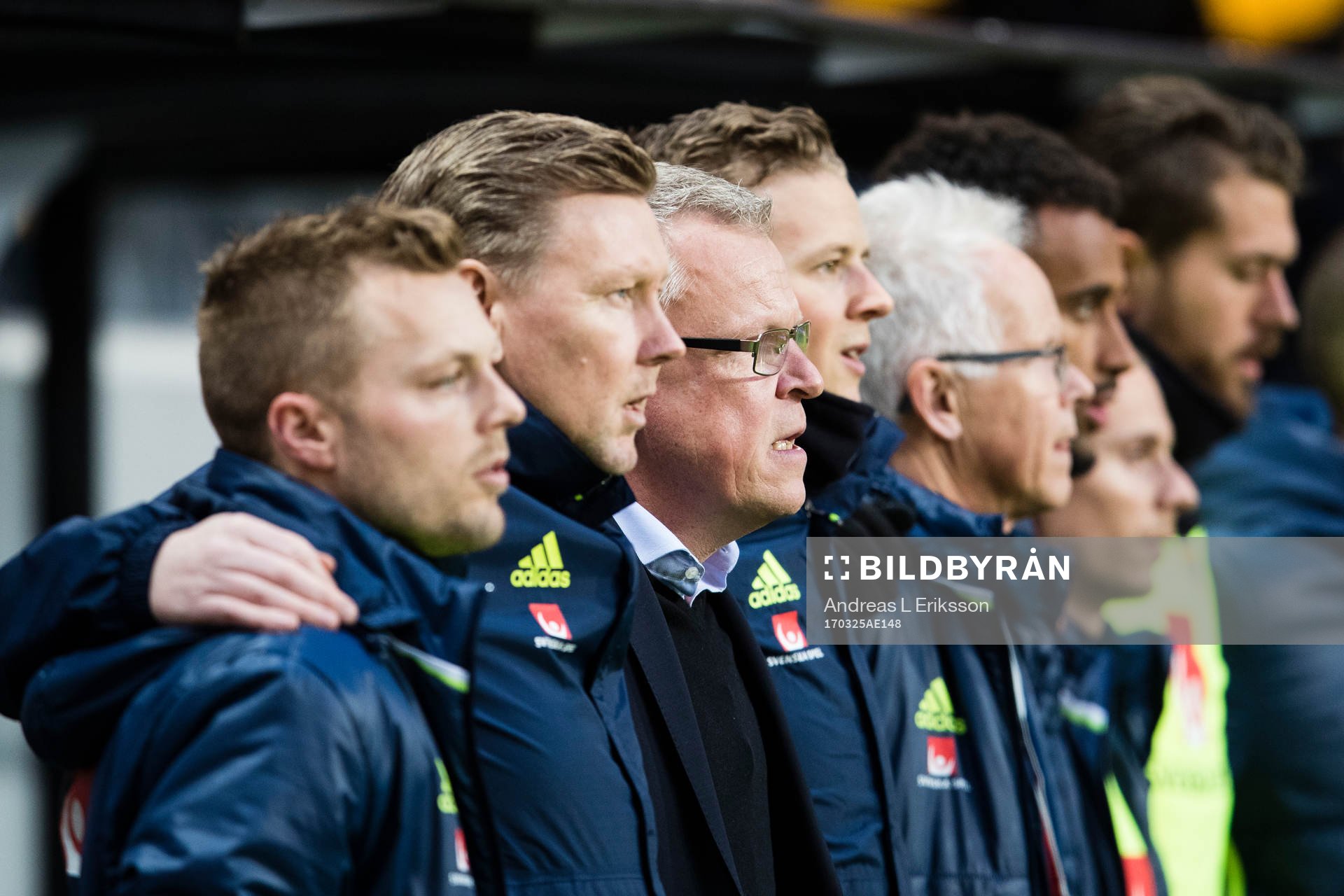 Sveriges Sebastian Larsson, assisterande förbundskapten