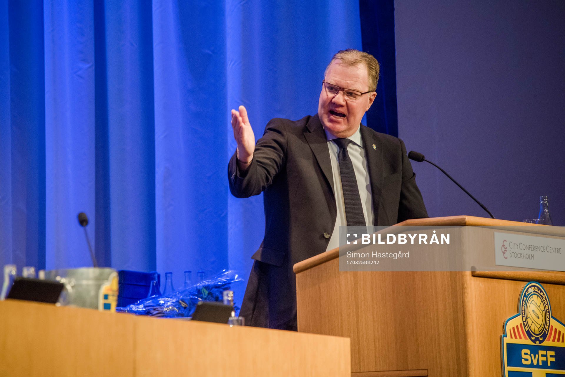 Förbundsordförande Karl-Erik Nilsson