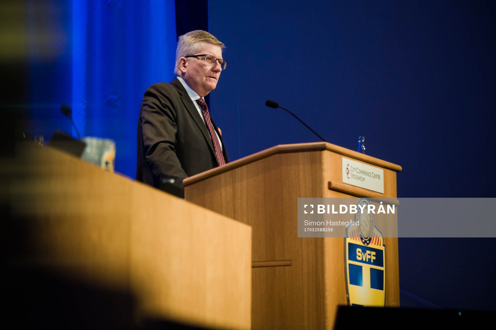 Förbundets revisor Hans Bredberg