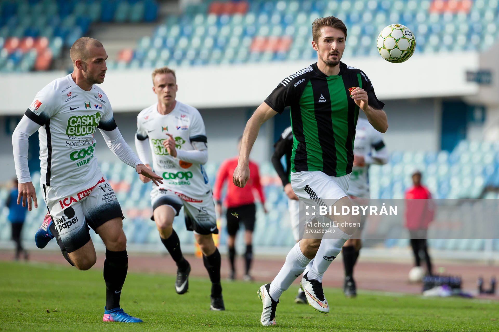 Varbergs Sebastian Starke Hedlund och GAIS Dardan Rexhepi