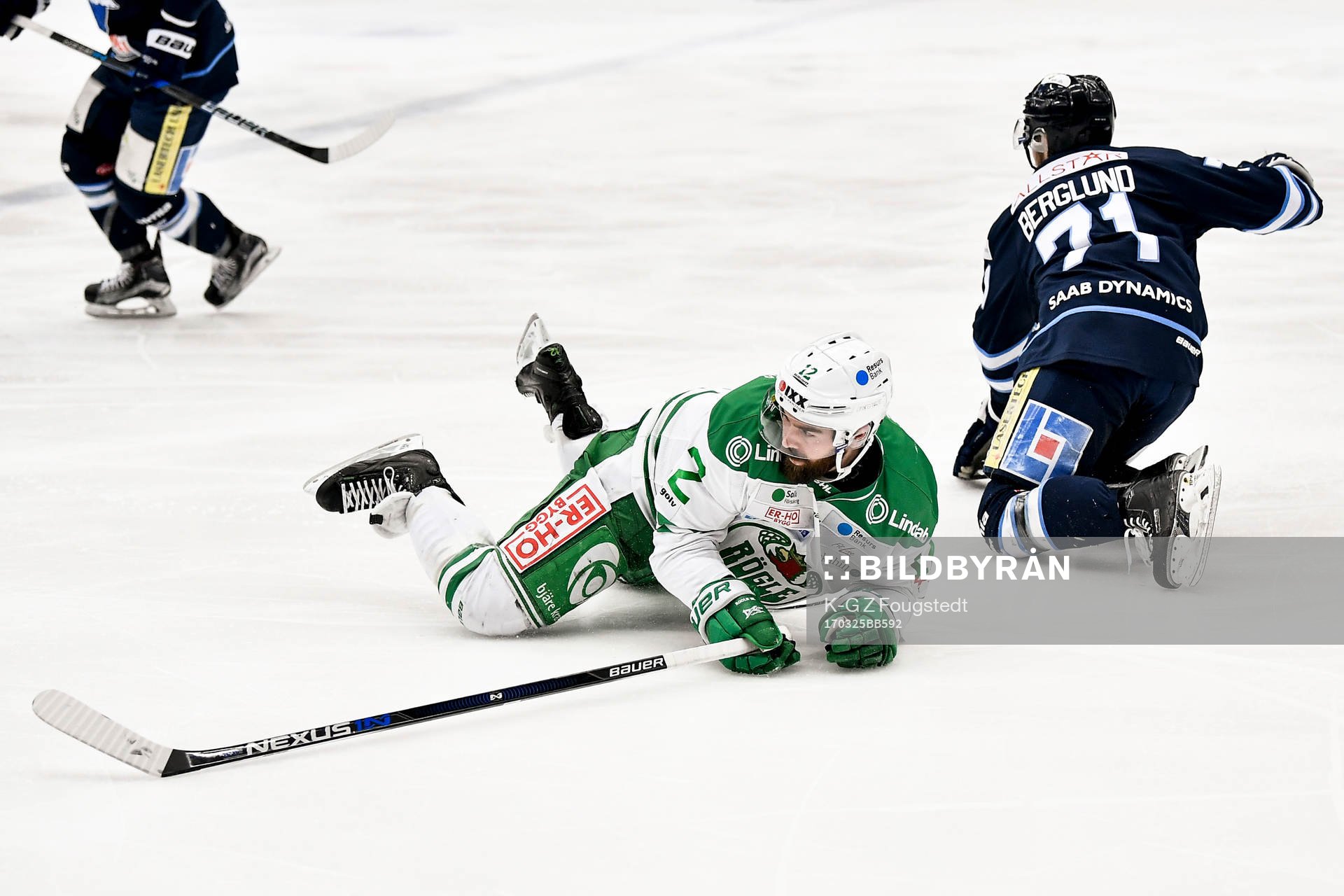 Rögles Jack Connolly och Karlskogas Carl Berglund