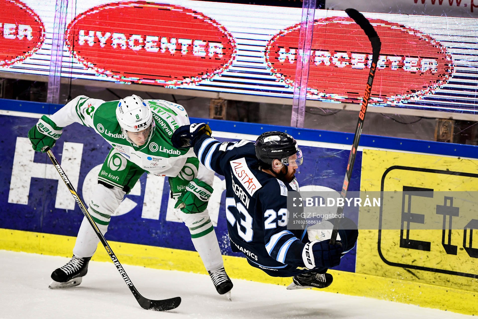 Rögles Jesper Williamsson och Karlskogas Fredrik Höggren