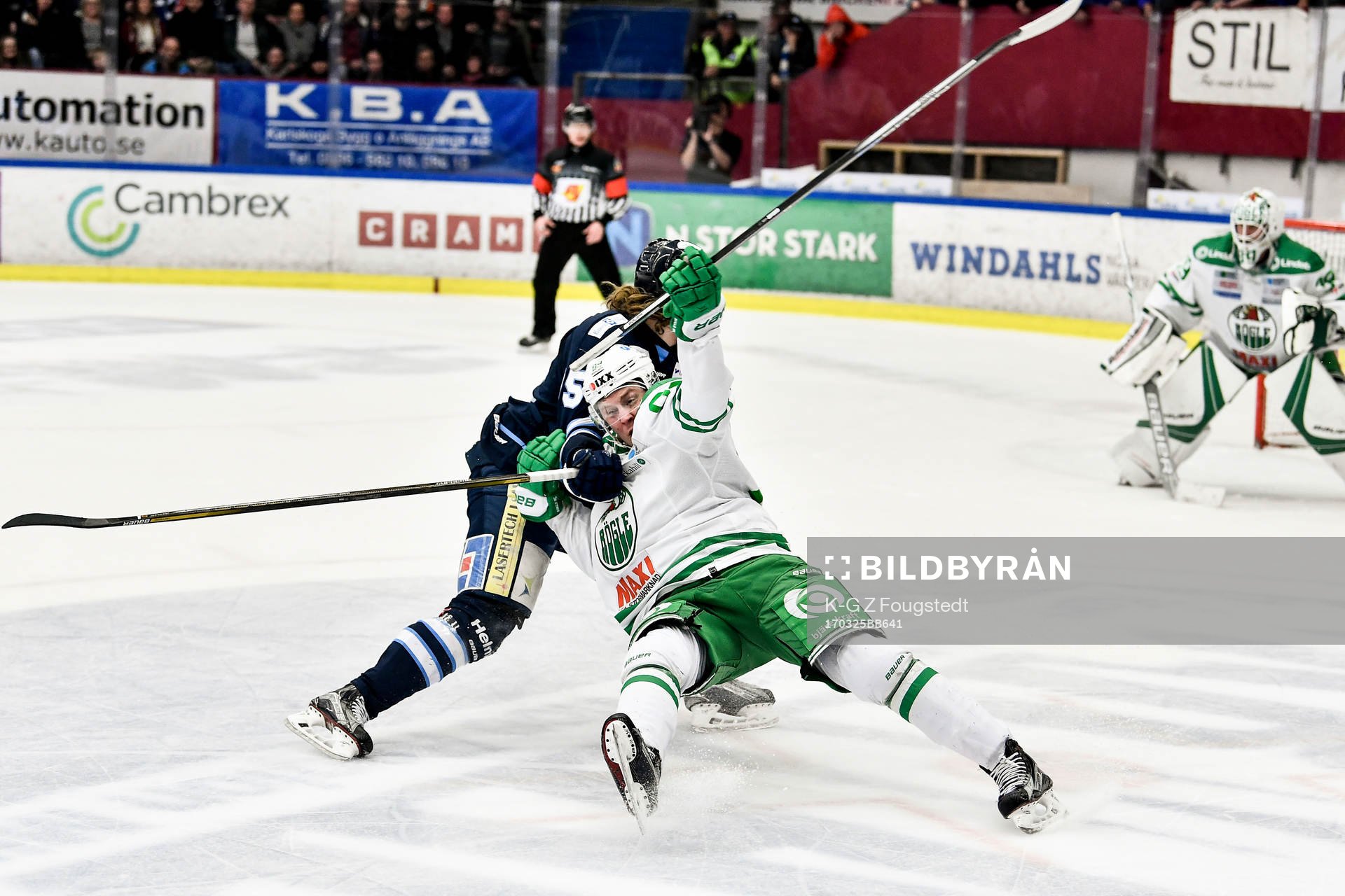 Rögles David Åslin och Karlskogas Carl Persson