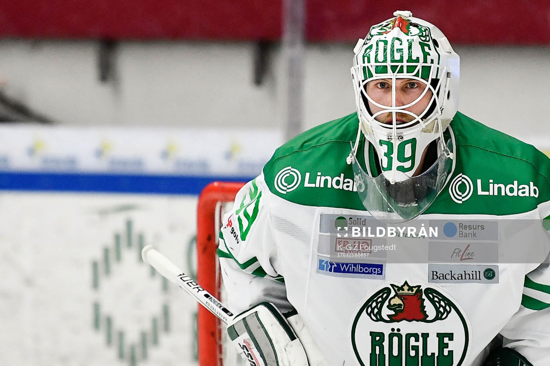 Rögles målvakt Anders Lindbäck