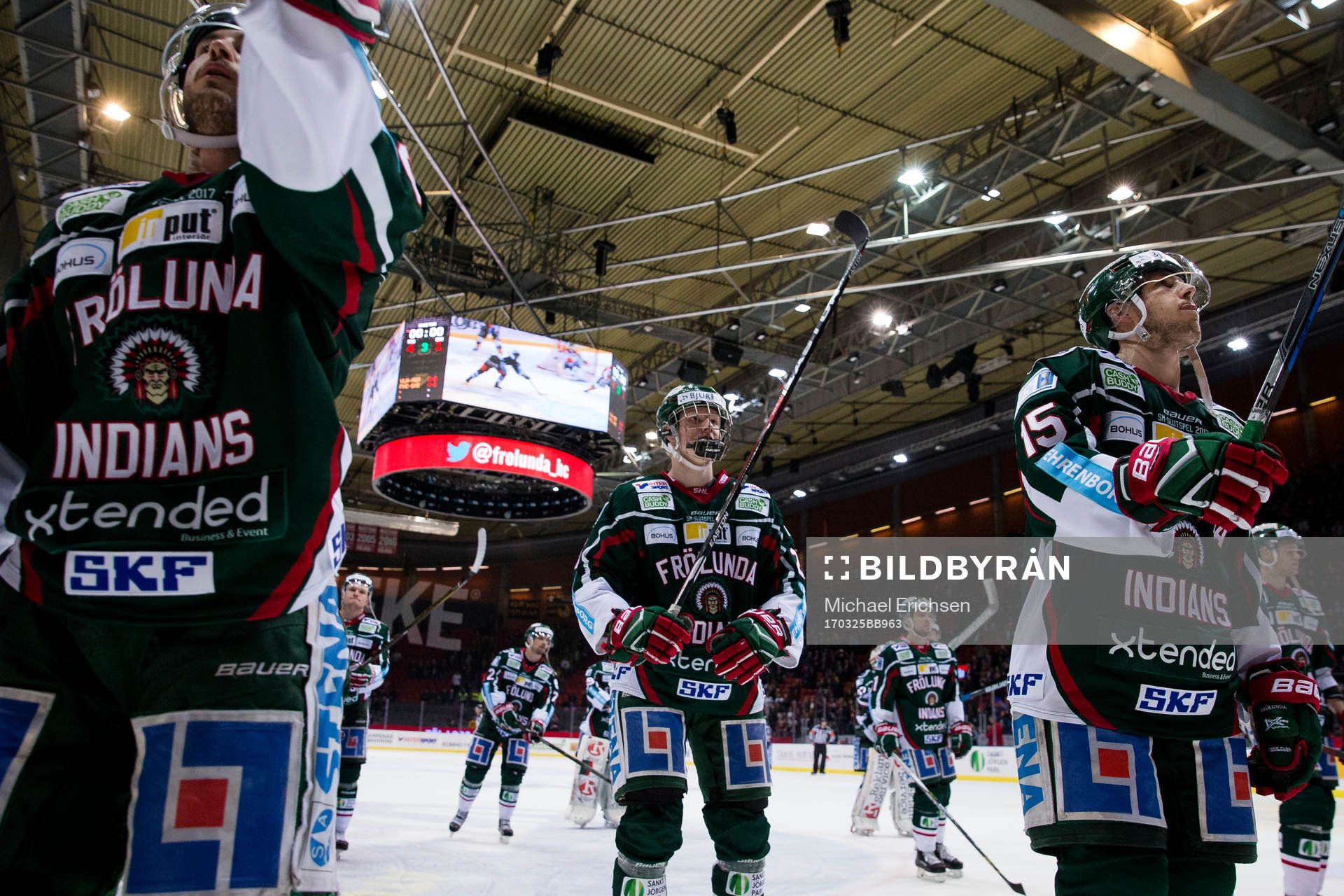Frölundas Casey Wellman, Rasmus Dahlin och Matt Donovan