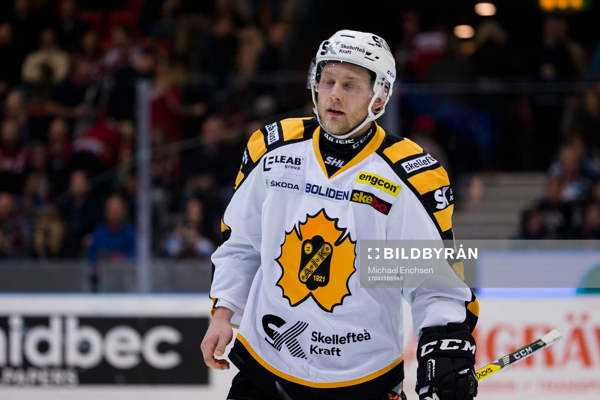 Skellefteås Oscar Möller deppar