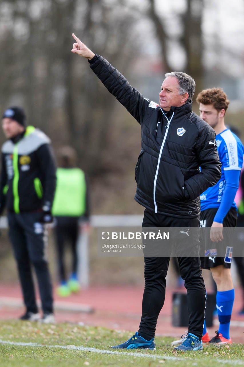 Halmstads tränare Jan Jönsson