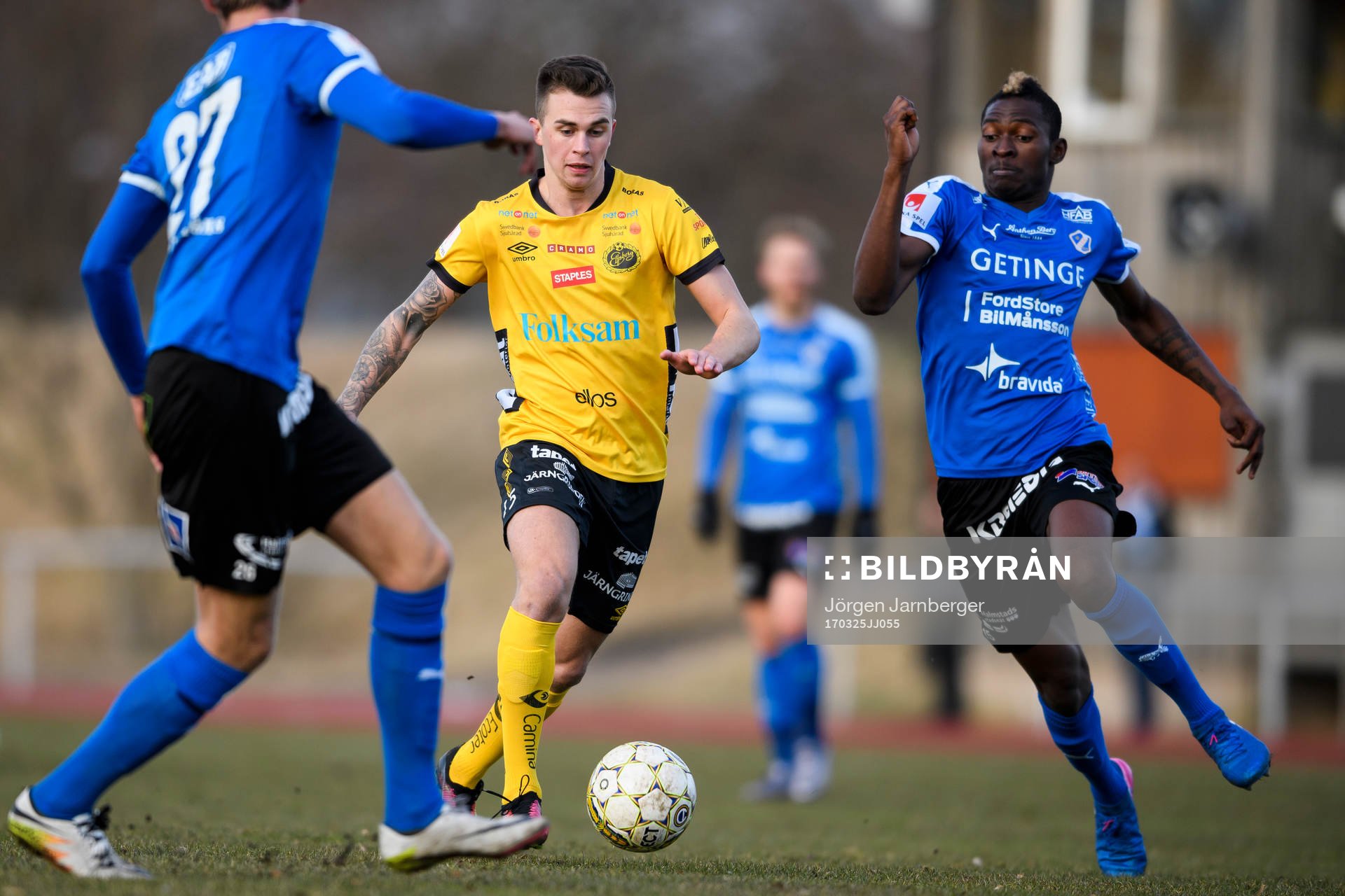 Elfsborgs Rasmus Rosenqvist och Halmstads Aboubakar Keita