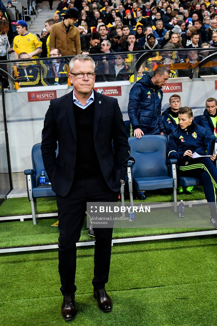 Sveriges förbundskapten Janne Andersson