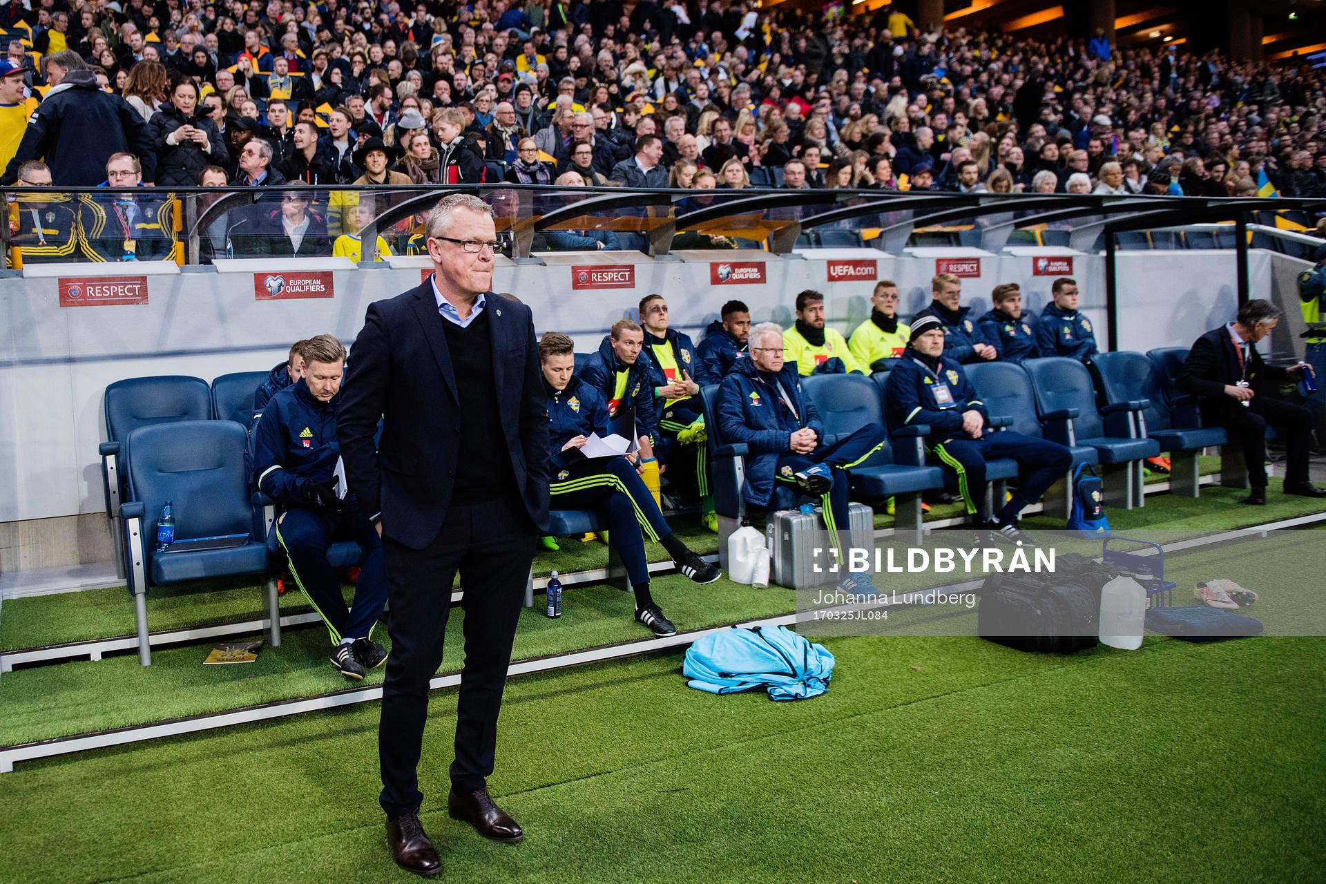 Sveriges förbundskapten Janne Andersson