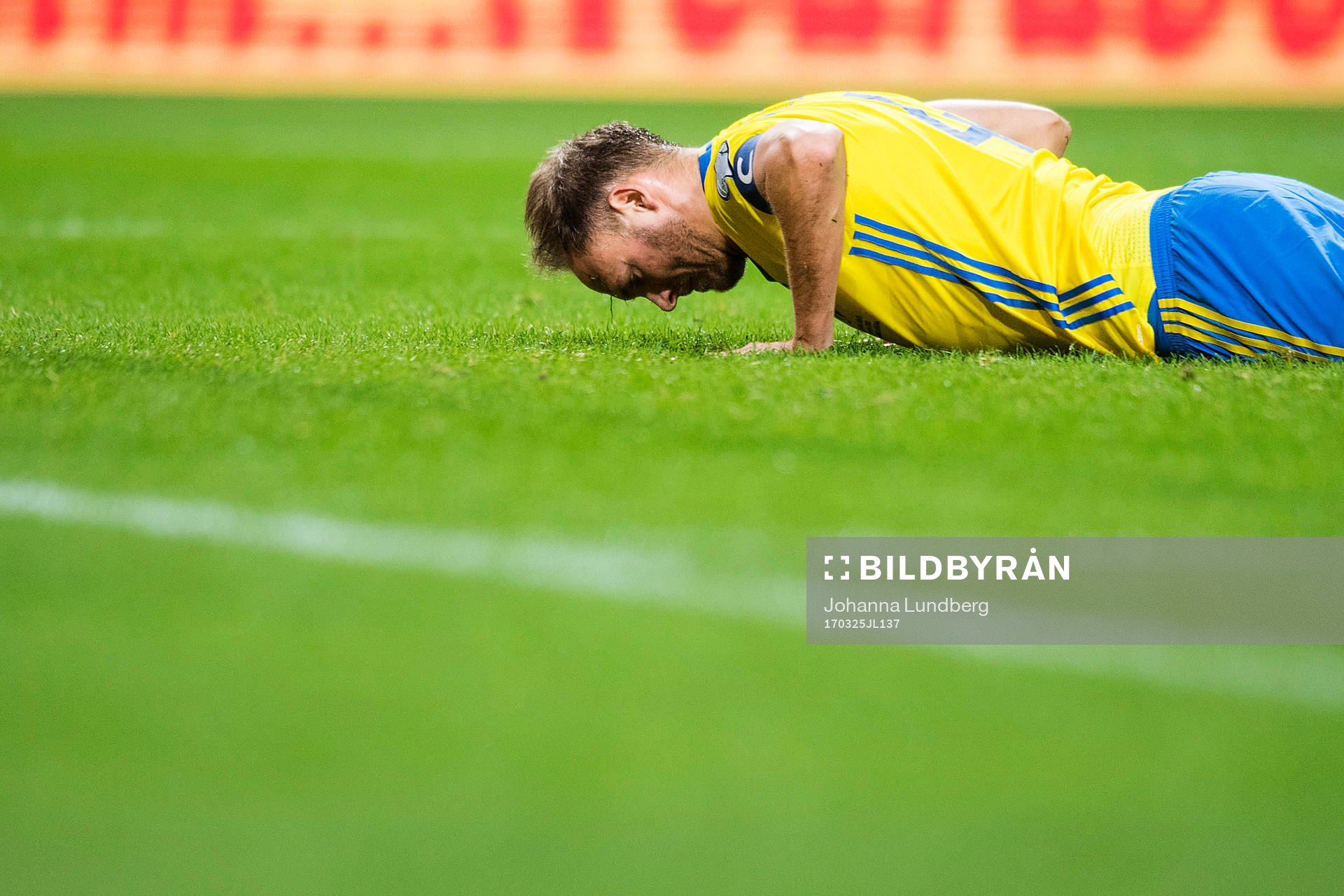 Sveriges Andreas Granqvist deppar