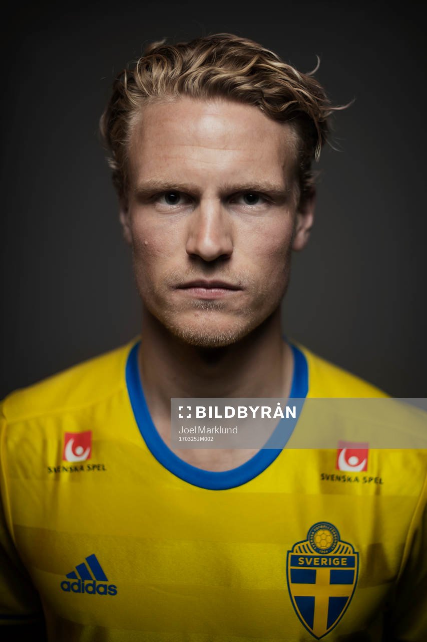 Oscar Hiljemark, spelare i Sveriges fotbollslandslag