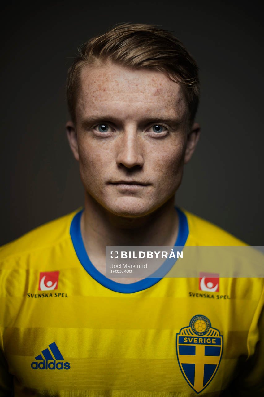 Sam Larsson, spelare i Sveriges fotbollslandslag