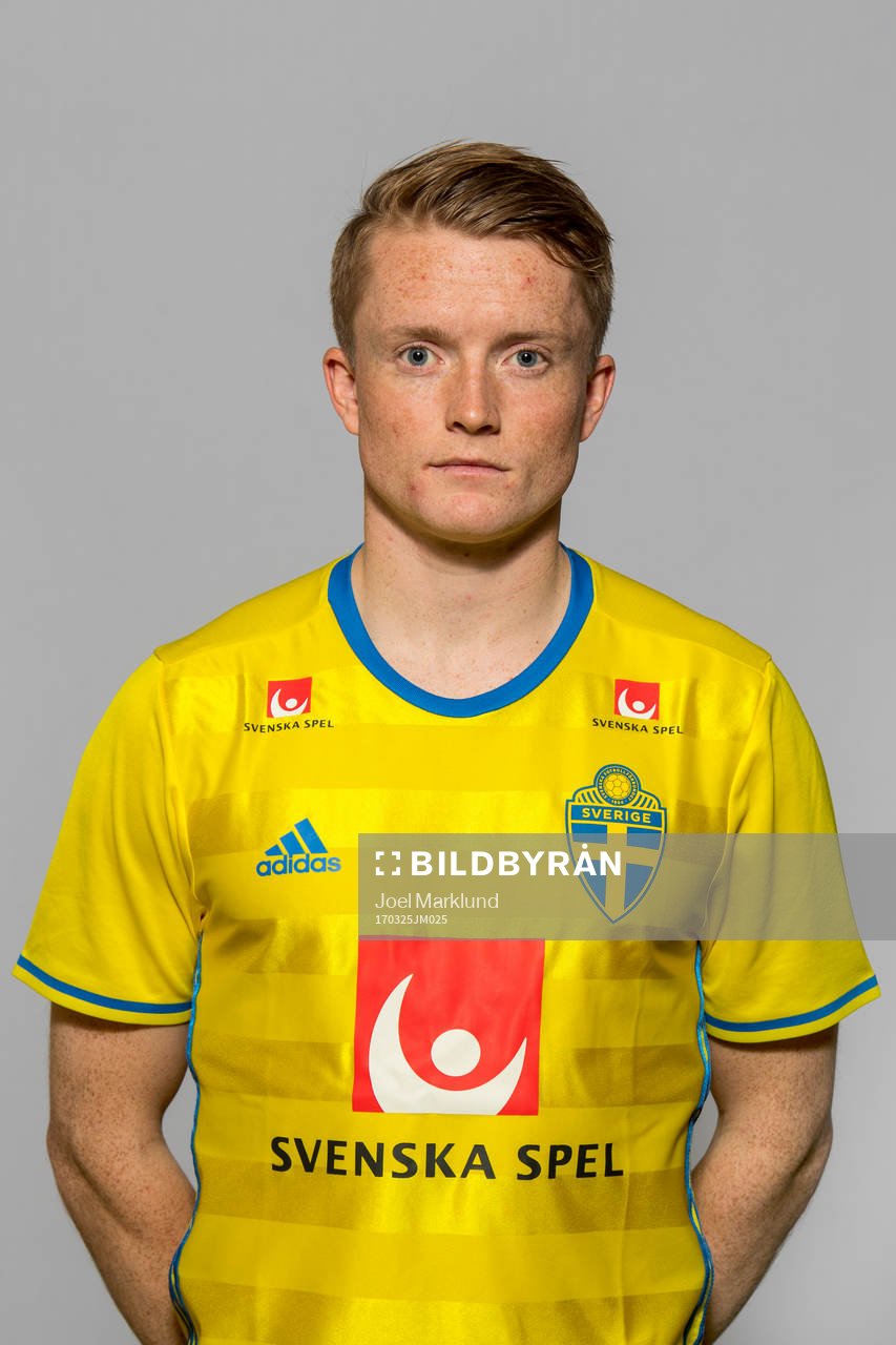 Sam Larsson, spelare i Sveriges fotbollslandslag