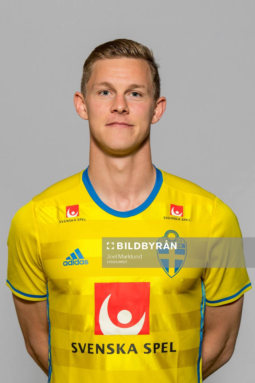 Emil Krafth, spelare i Sveriges fotbollslandslag