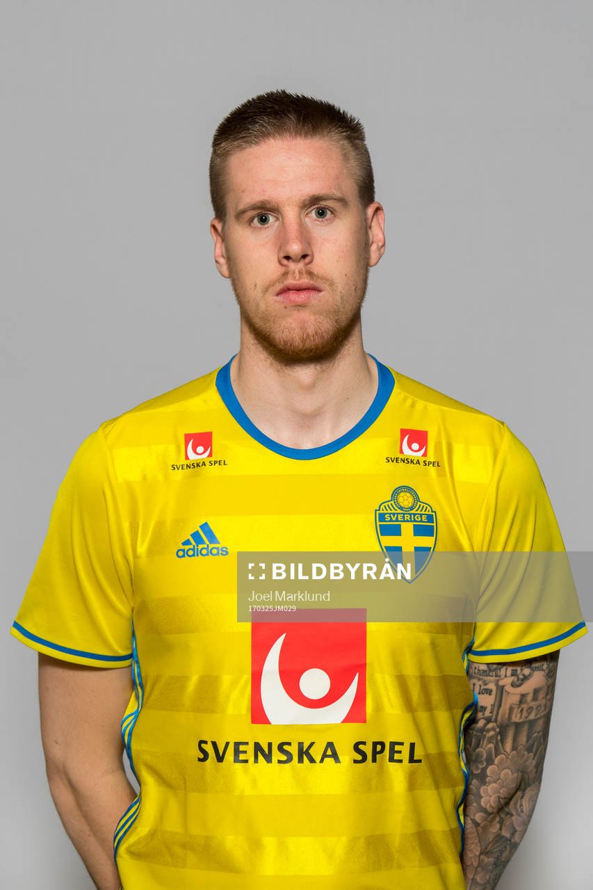 Pontus Jansson, spelare i Sveriges fotbollslandslag