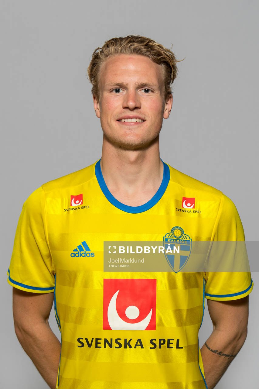 Oscar Hiljemark, spelare i Sveriges fotbollslandslag