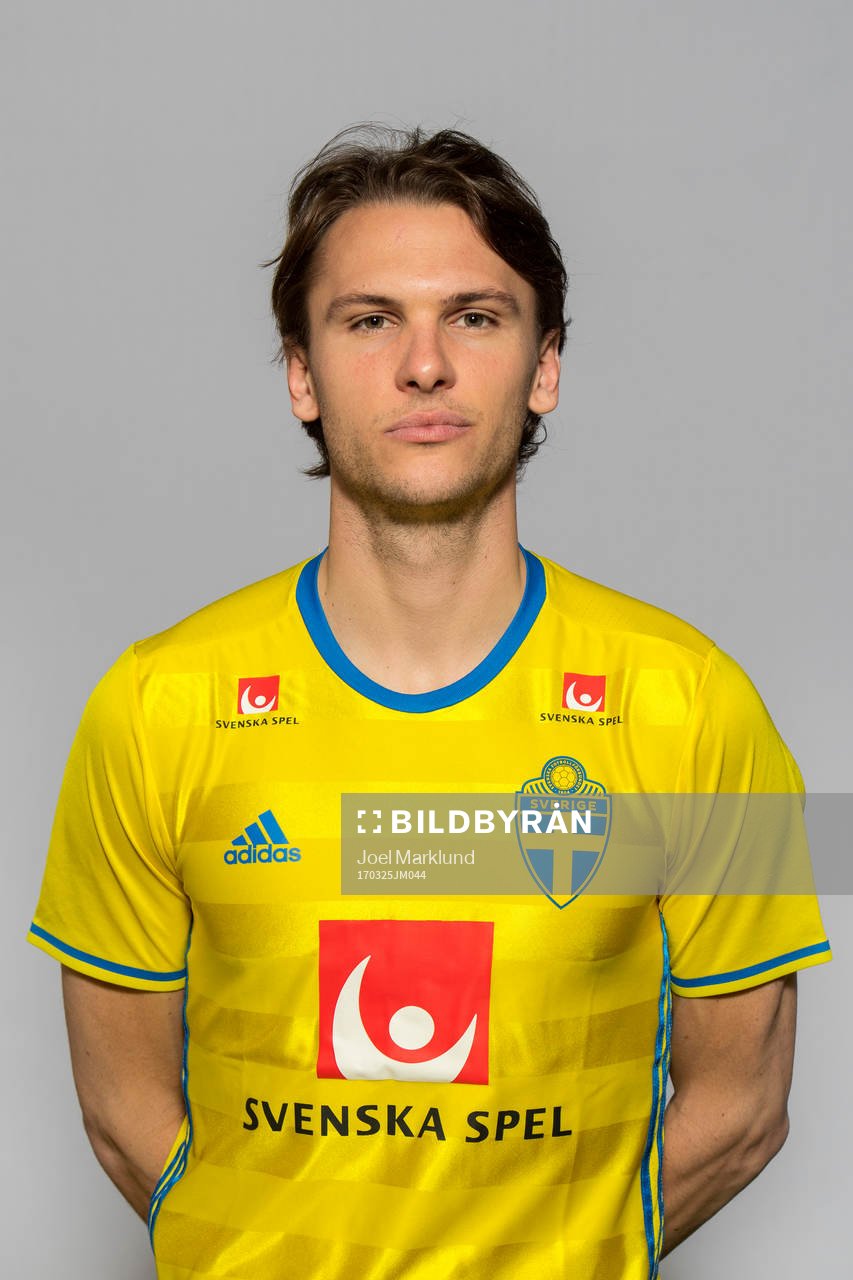 Albin Ekdal, spelare i Sveriges fotbollslandslag