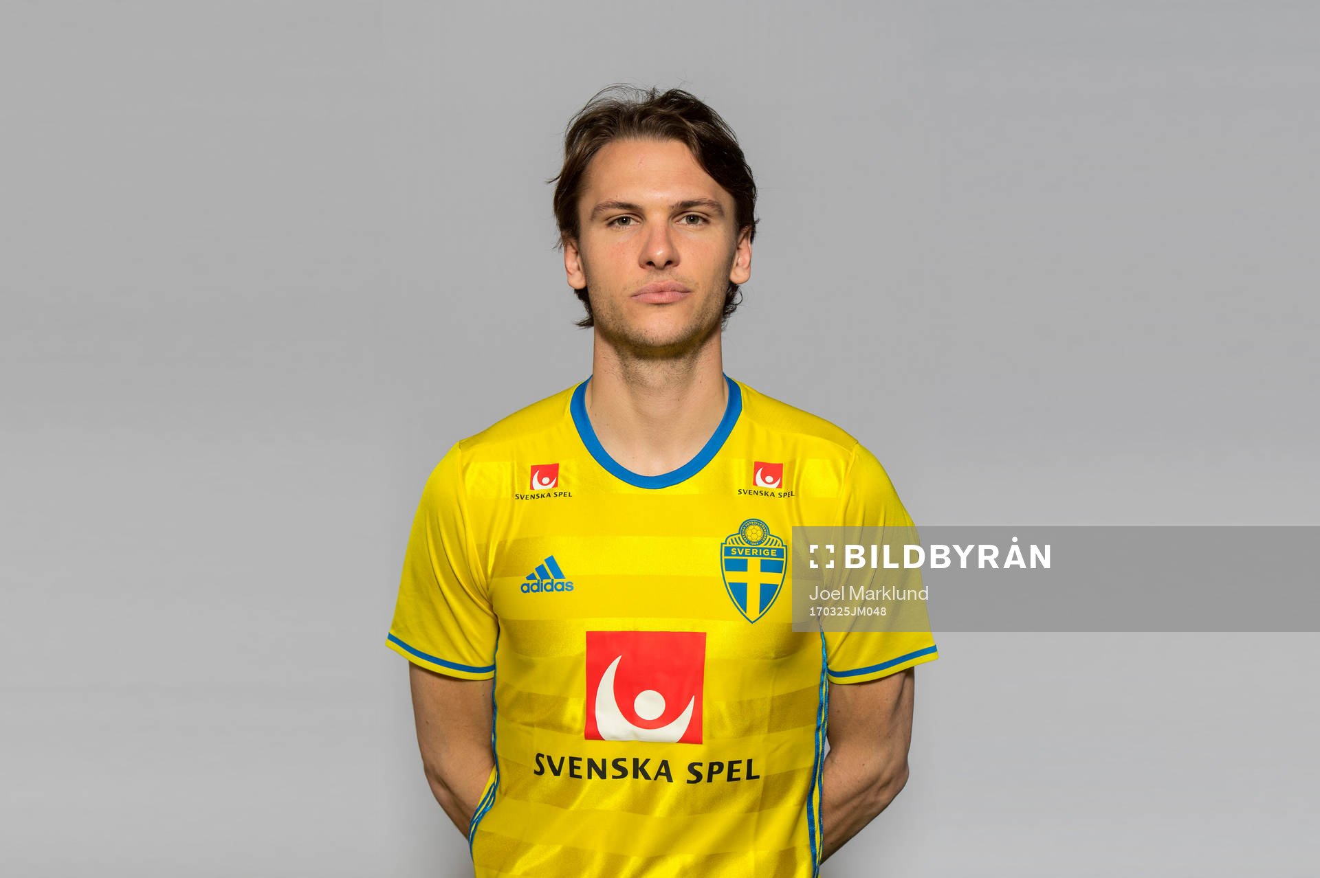 Albin Ekdal, spelare i Sveriges fotbollslandslag