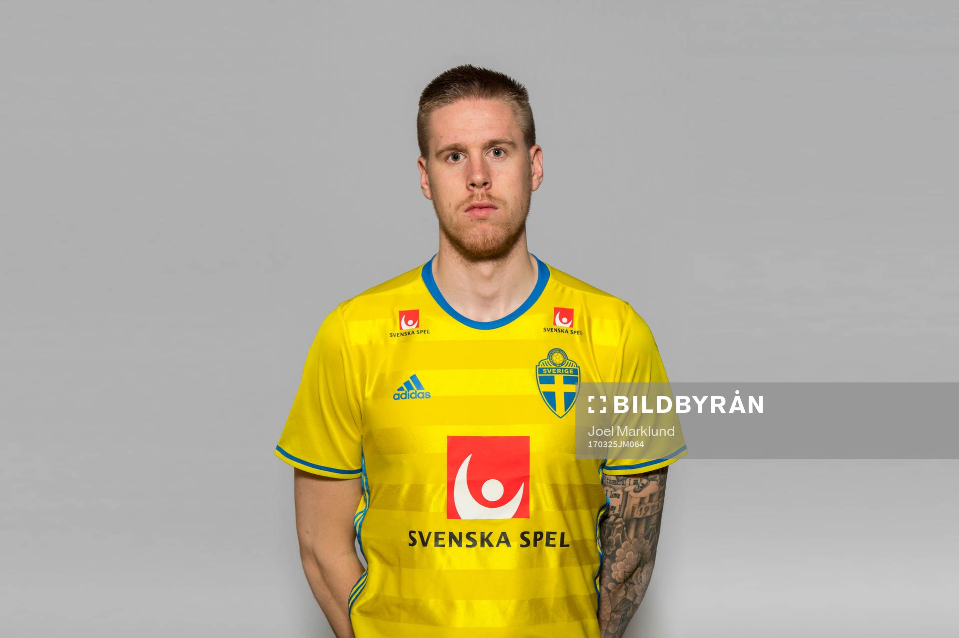 Pontus Jansson, spelare i Sveriges fotbollslandslag