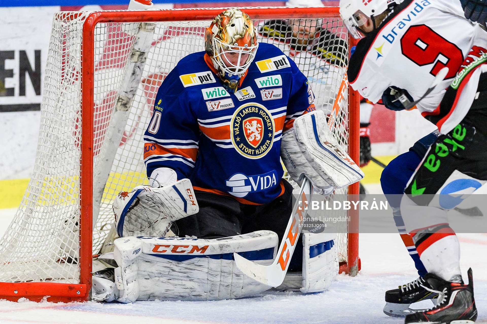 Växjös målvakt Joacim Eriksson