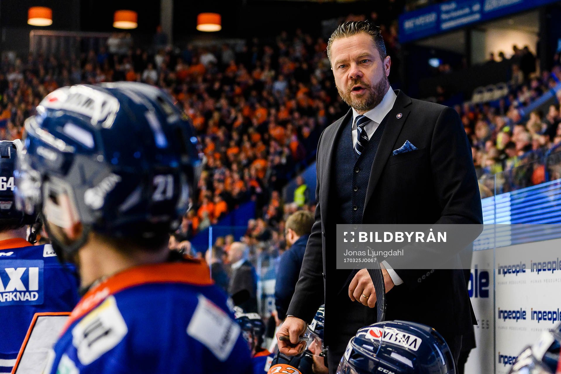 Växjös assisterande tränare Fredrik Hellgren