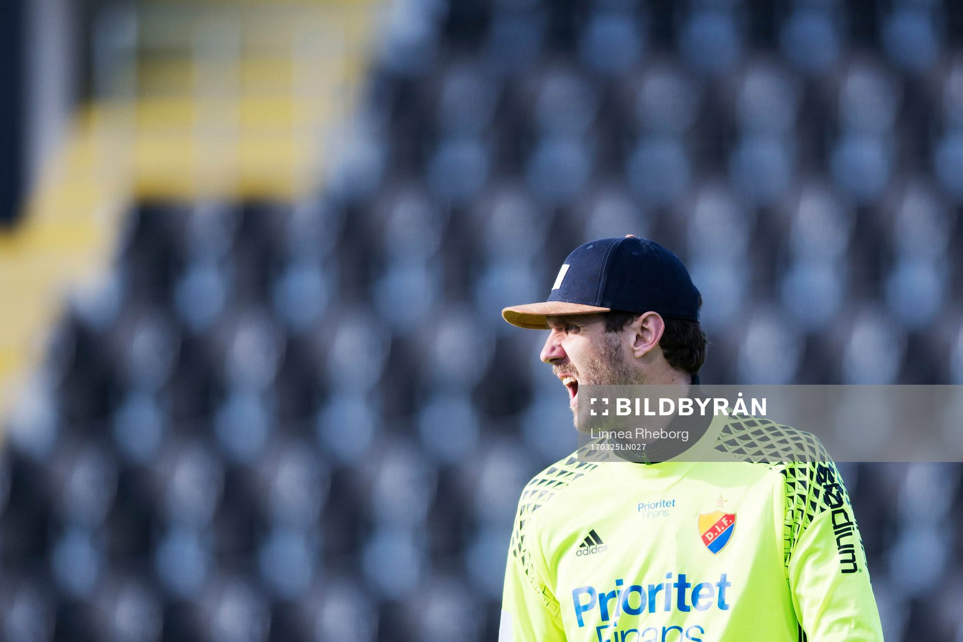 Djurgårdens målvakt Andreas Isaksson
