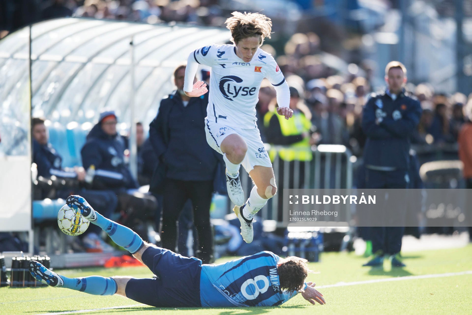 Viking Stavangers Herman Kleppa och Djurgårdens Kevin