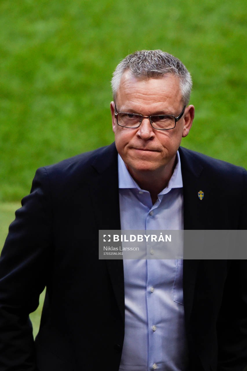 Sveriges förbundskapten Janne Andersson