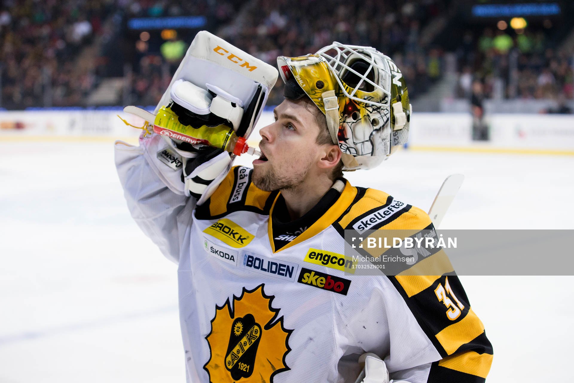 Skellefteås målvakt Joni Ortio