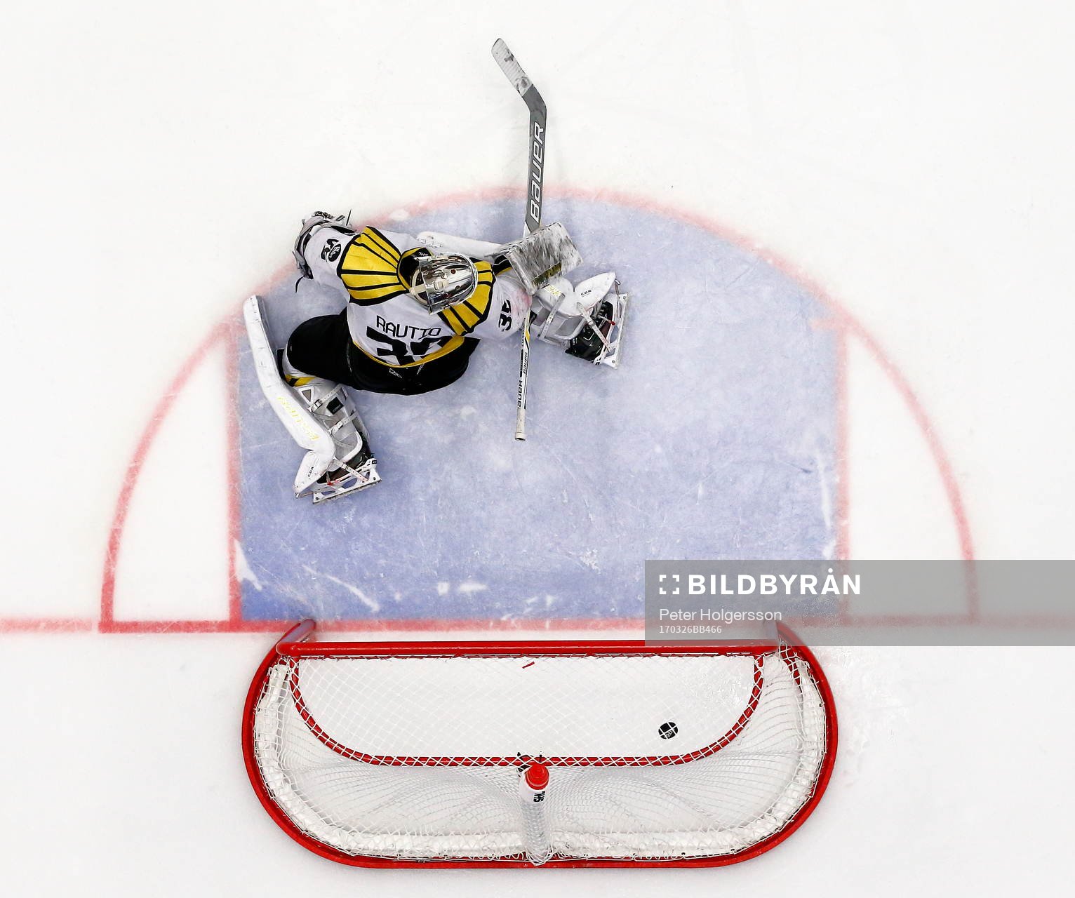 Mål 3-2 av Linköpings Henrik Törnqvist förbi Brynäs