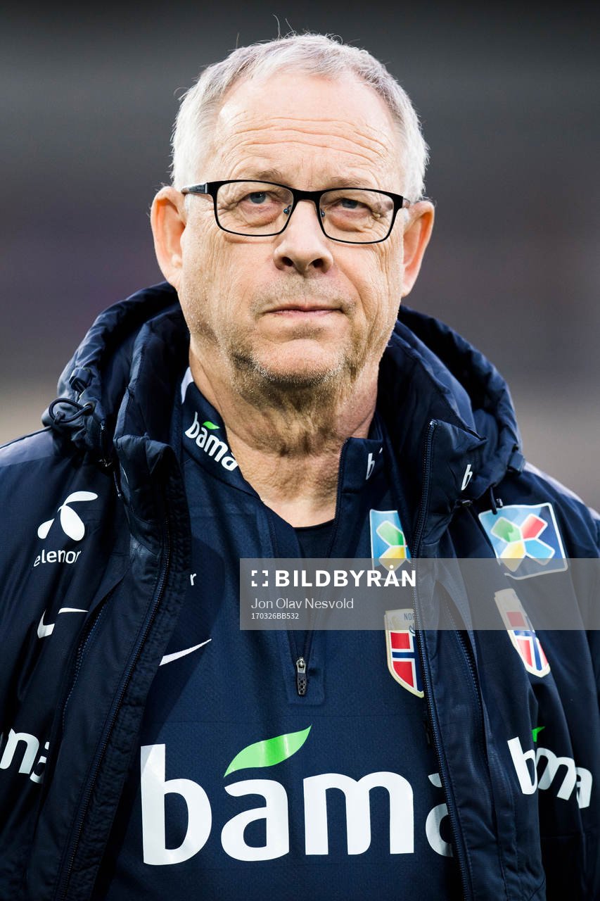 Norges förbundskapten Lars Lagerbäck
