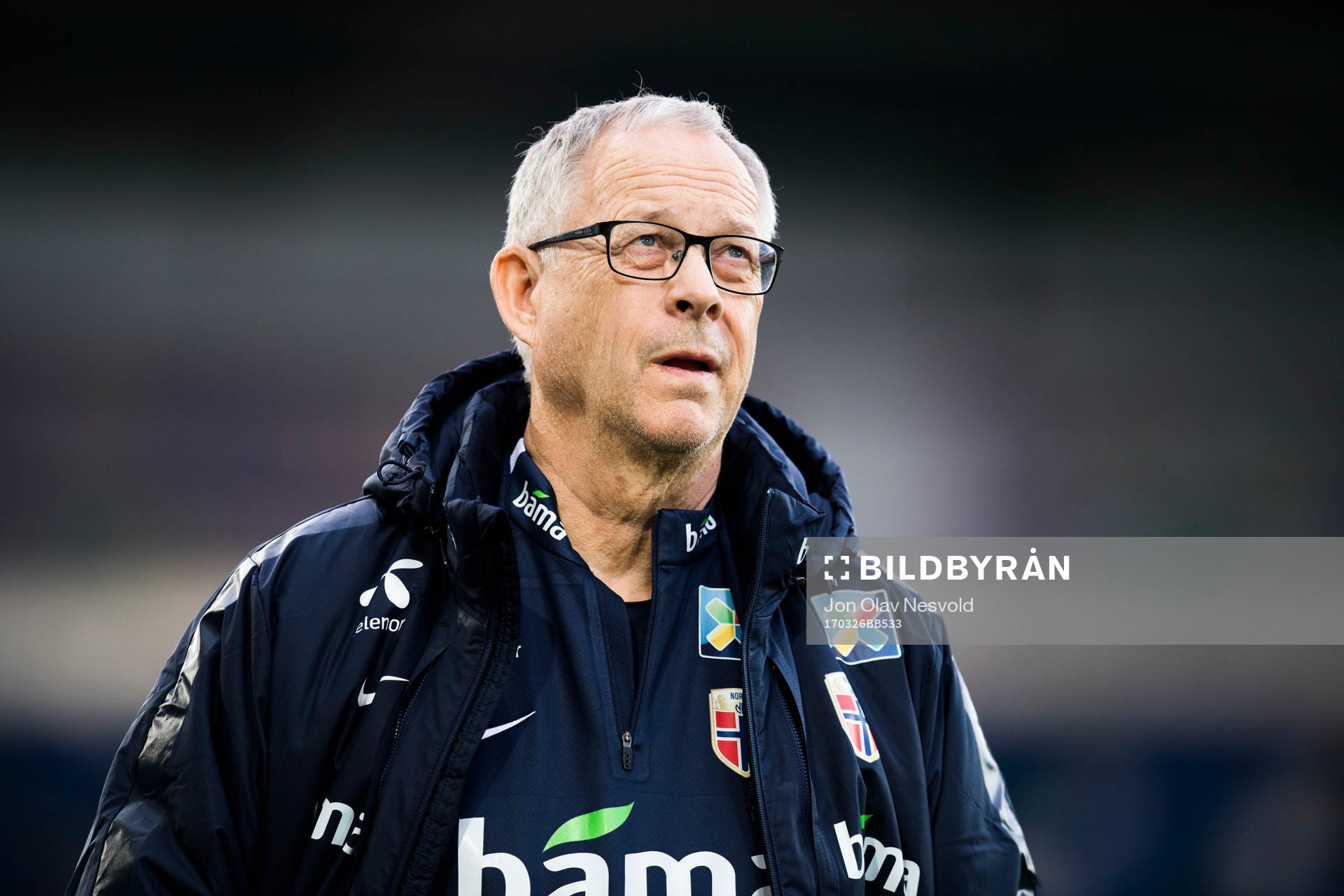 Norges förbundskapten Lars Lagerbäck