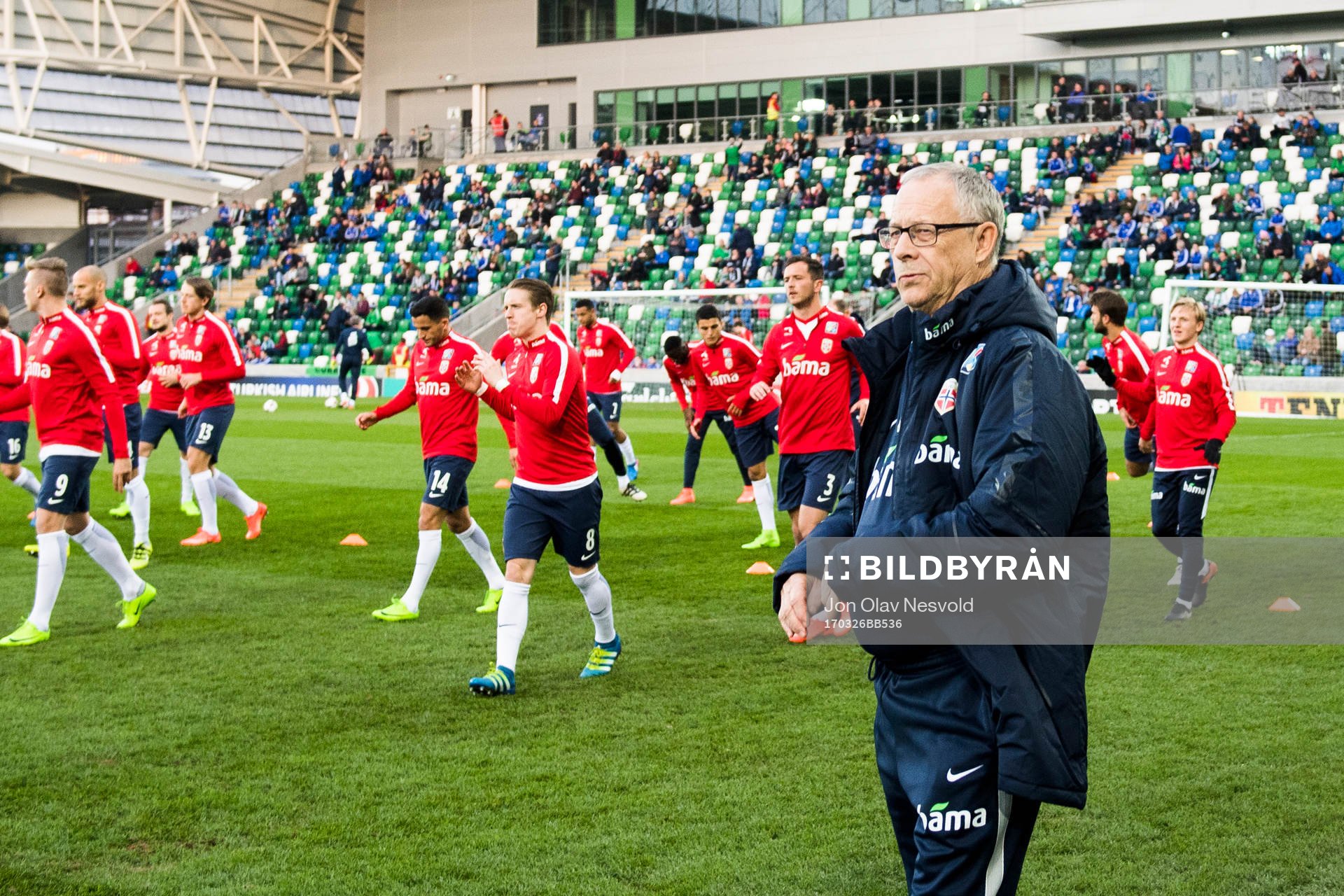 Norges förbundskapten Lars Lagerbäck