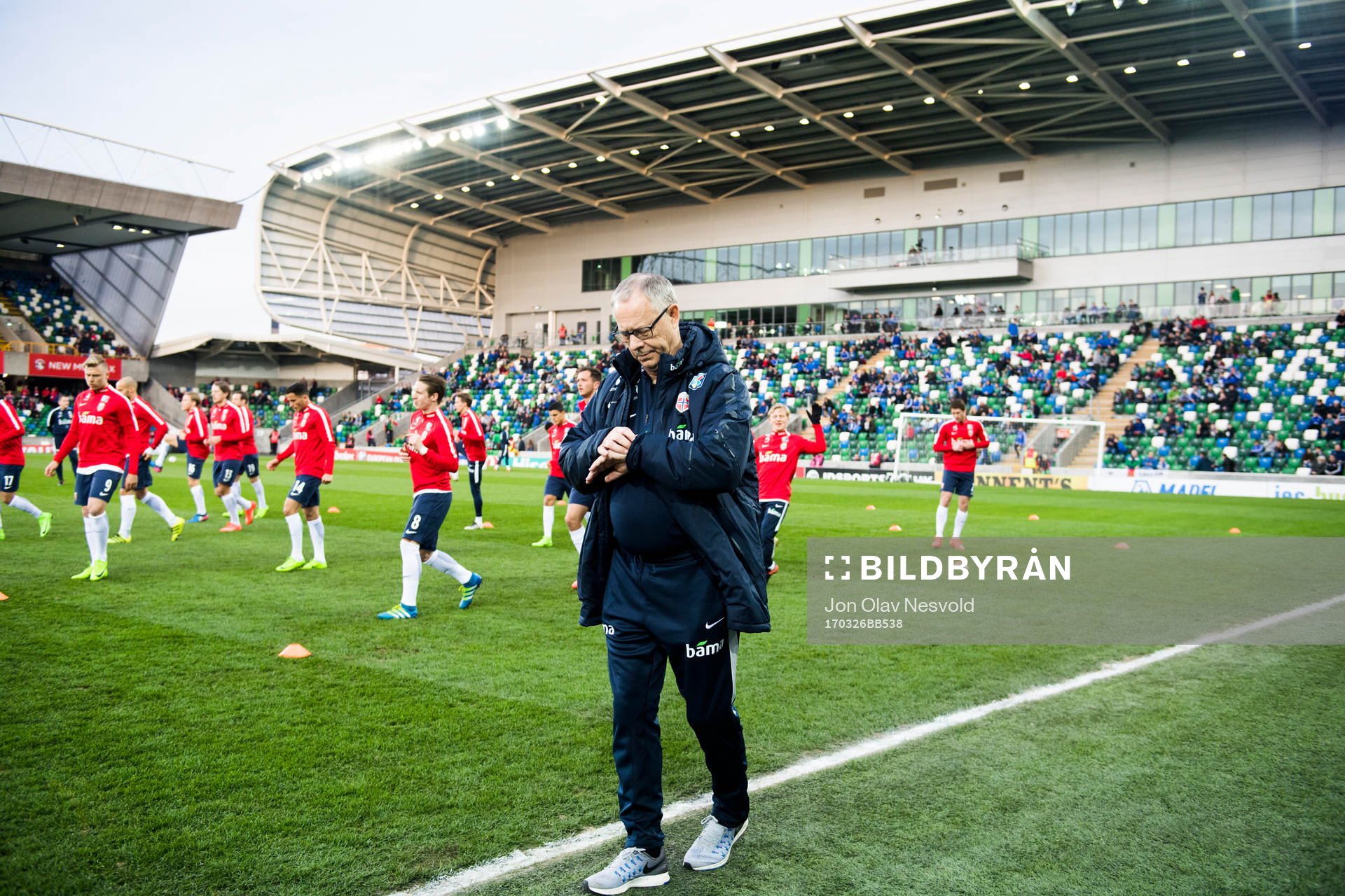 Norges förbundskapten Lars Lagerbäck