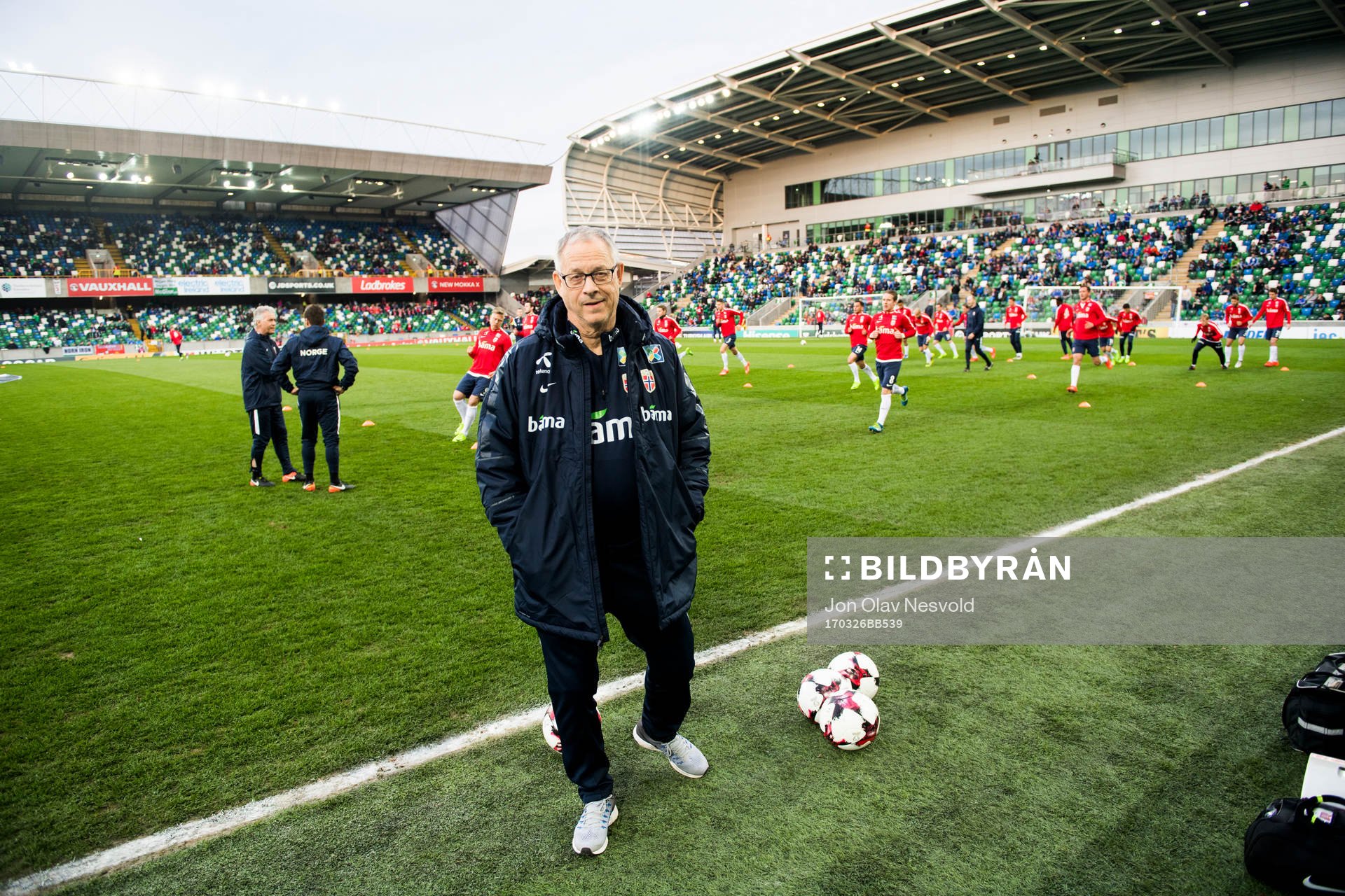 Norges förbundskapten Lars Lagerbäck