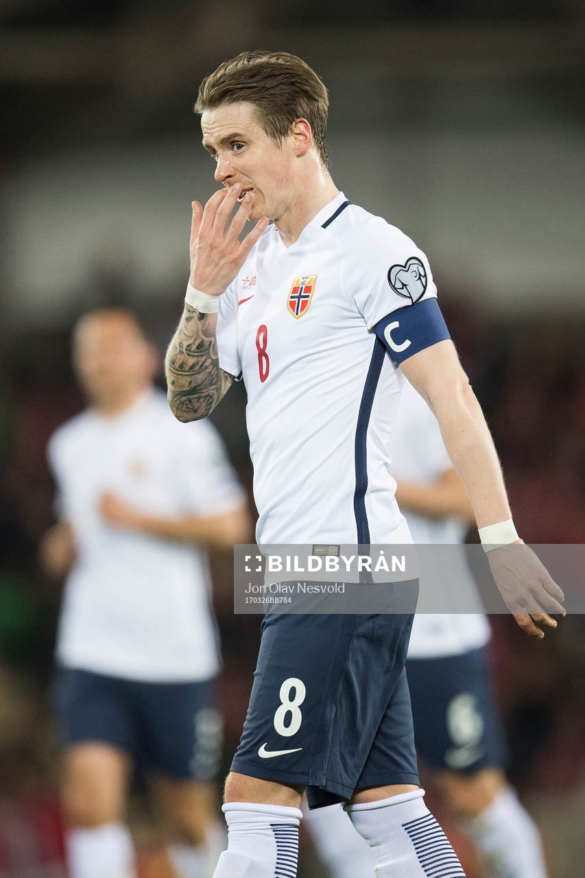 Norges kapten Stefan Johansen