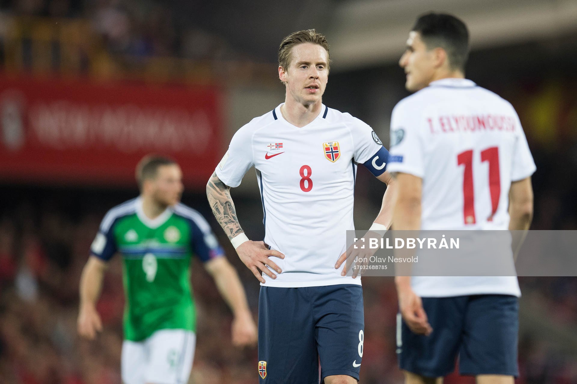 Norges kapten Stefan Johansen