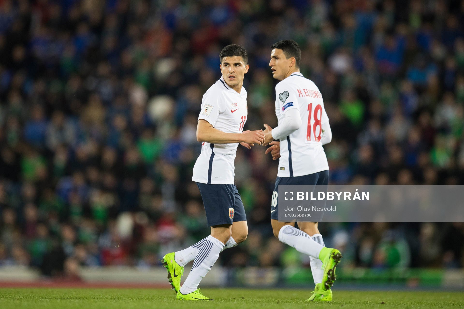 Tarik Elyounoussi (L) och Mohamed Elyounoussi