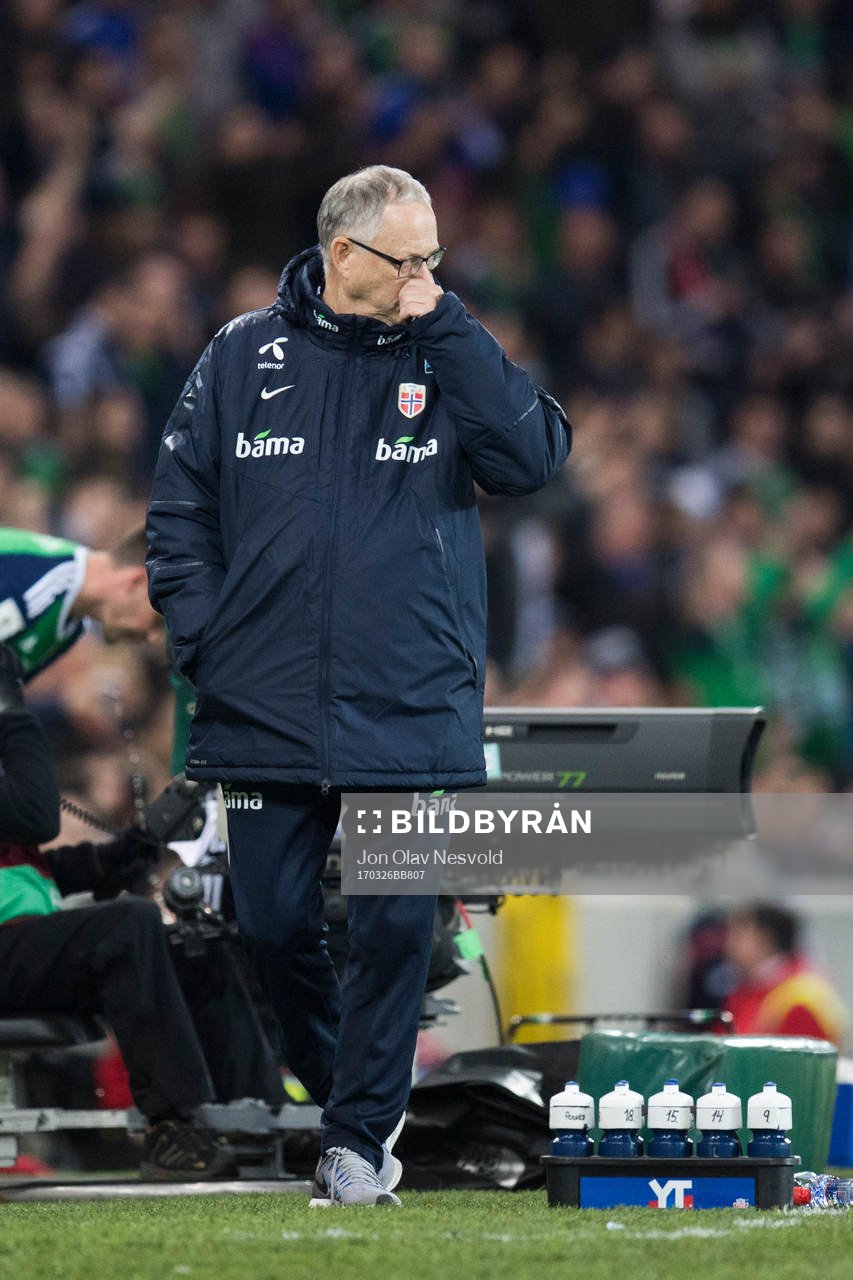 Norges förbundskapten Lars Lagerbäck
