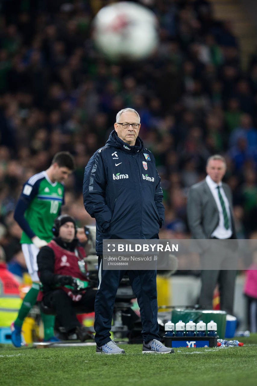 Norges förbundskapten Lars Lagerbäck