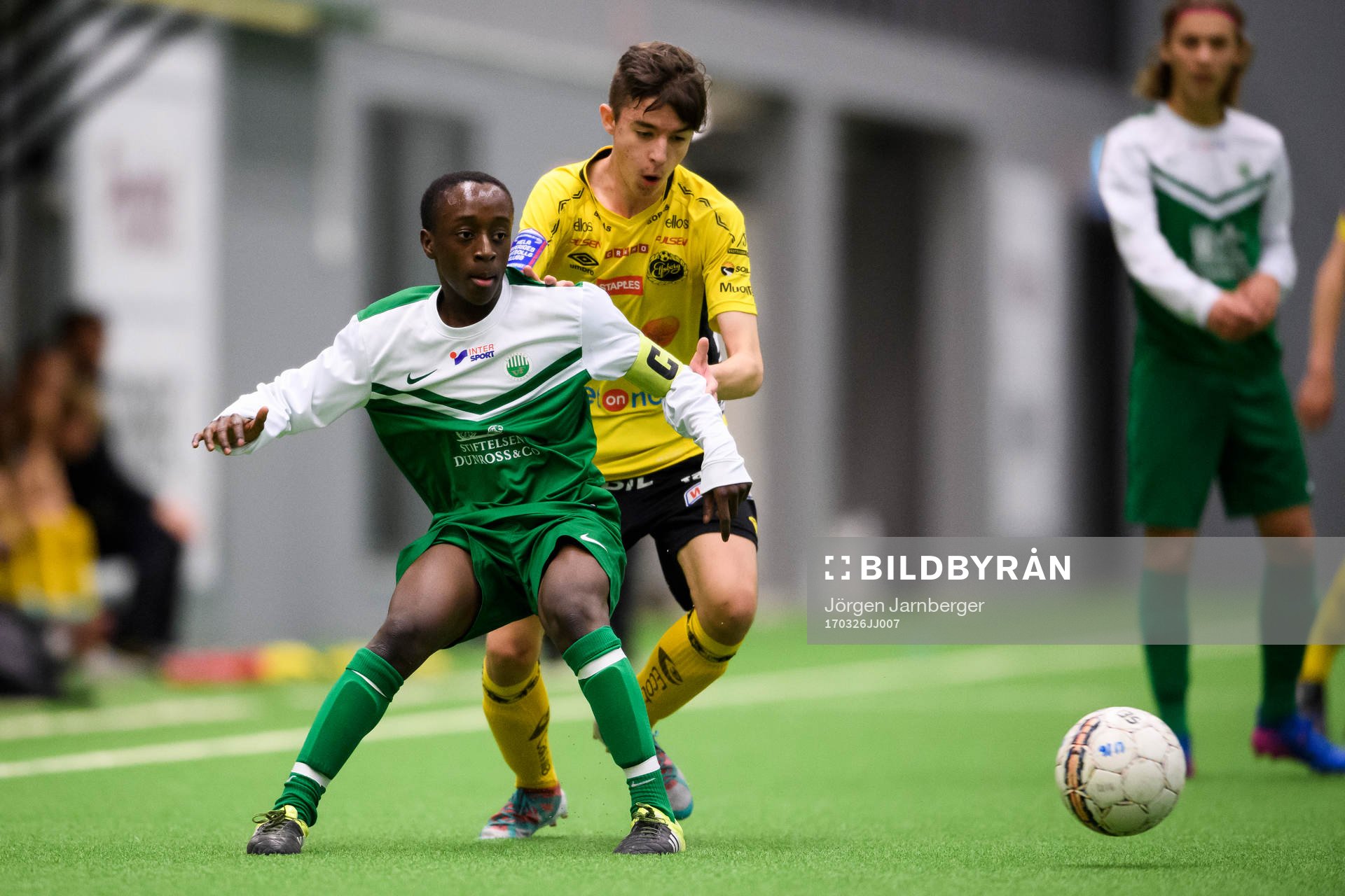 Västra Frölundas Abdoulie Jobe och Elfsborgs Jasmin Redza