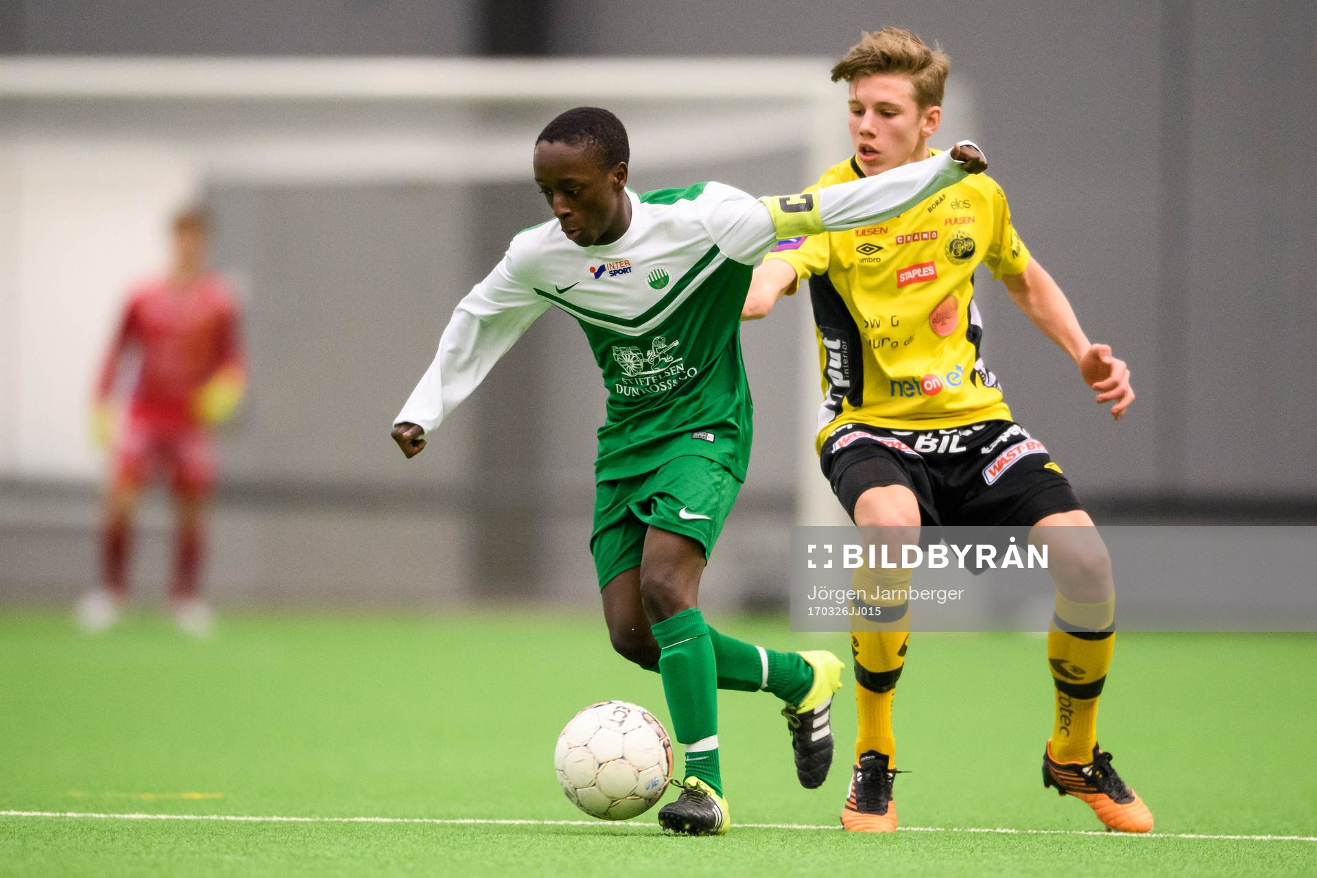 Västra Frölundas Abdoulie Jobe och Elfsborgs Noah