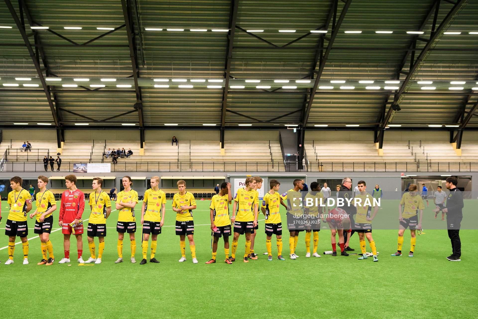 Elfsborgs spelare vid prisceremonin